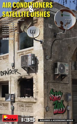 Przejdź do produktu MINIART 35638 - 1:35 Air Conditioners & Satellite Dishes