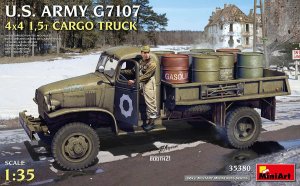 MINIART 35380 - 1:35 US Army G7107 4x4 1,5t Cargo Truck