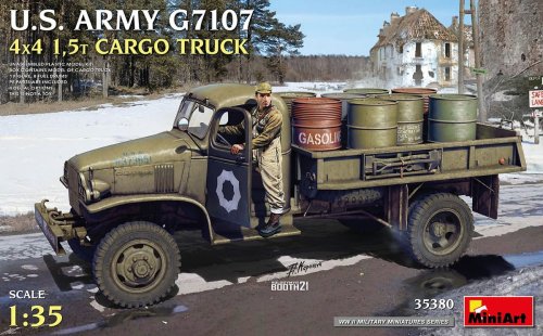 Przejdź do produktu MINIART 35380 - 1:35 US Army G7107 4x4 1,5t Cargo Truck