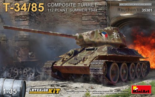 Przejdź do produktu MINIART 35301 - 1:35 T-34/85 Composite turret 112 Plant Summer 1944 w/ Interior Kit