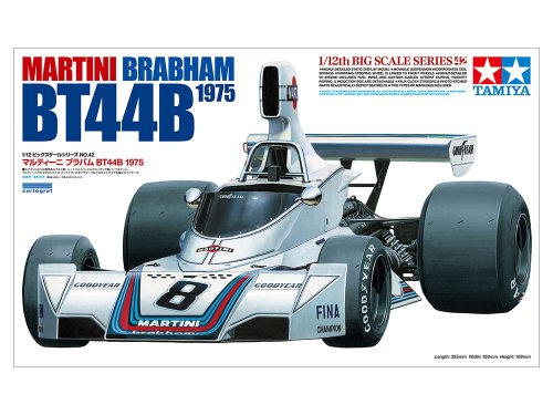 Przejdź do produktu TAMIYA 12042 - 1:12 Martini Brabham BT44B 1975