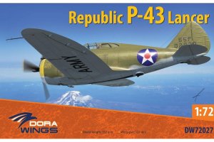 DORA WINGS DW 72027 - 1:72 Republic P-43 Lancer