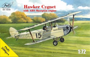 AVIS BX72048 - 1:72 Hawker Cygnet w/ ABS Skorpion engine