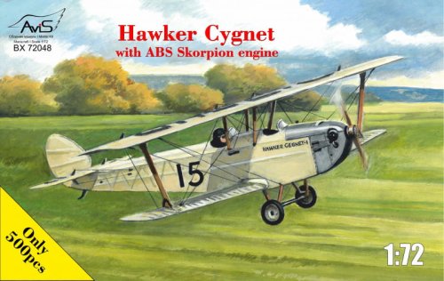 Przejdź do produktu AVIS BX72048 - 1:72 Hawker Cygnet w/ ABS Skorpion engine