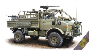 ACE 72458 - 1:72 JACAM 4x4 Unimog for long-range patrol missions