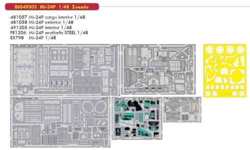 Przejdź do produktu EDUARD BIG49305 - 1:48 Mi-24P