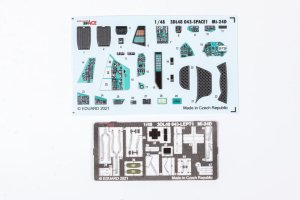 EDUARD 3DL48043 - 1:48 Mi-24D - Space 3D Decals + PE
