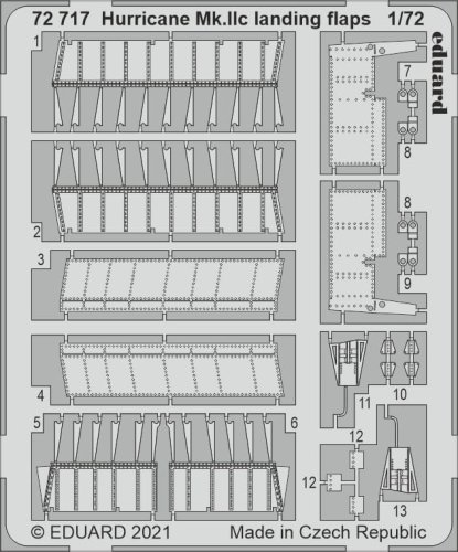 Przejdź do produktu EDUARD 72717 - 1:72 Hurricane Mk.IIc landing flaps