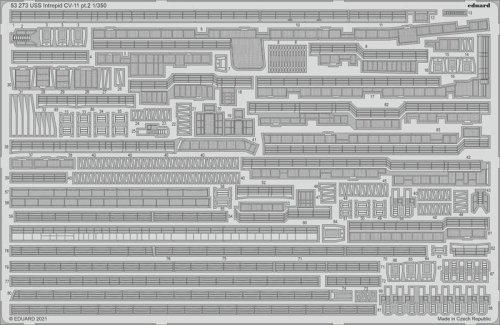 Przejdź do produktu EDUARD 53273 - 1:350 USS Intrepid CV-11 pt.2