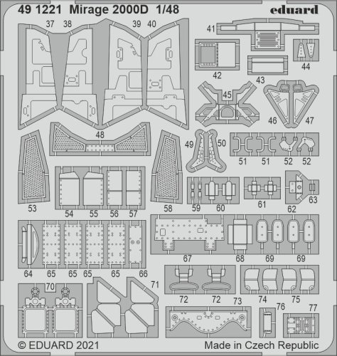Przejdź do produktu EDUARD 491221 - 1:48 Mirage 2000D