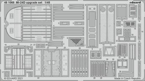 Przejdź do produktu EDUARD 481068 - 1:48 Mi-24D upgrade set