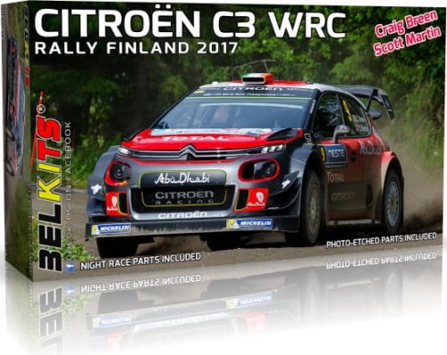 Przejdź do produktu BELKITS 018 - 1:24 Citroën C3 WRC Rally Finland 2017
