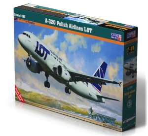 MISTERCRAFT F16 - 1:125 A-320 Polish Airlines LOT