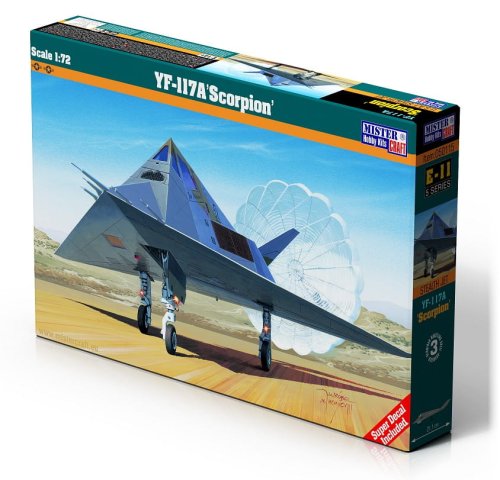 Przejdź do produktu MISTERCRAFT E11 - 1:72 YF-117A Scorpion
