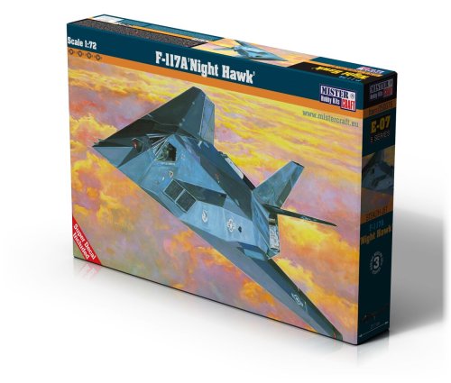 Przejdź do produktu MISTERCRAFT E05 - 1:72 F-117A Night Hawk
