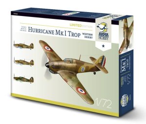 ARMA HOBBY 70026 - 1:72 Hurricane Mk I Trop - Western Desert Limited Edition