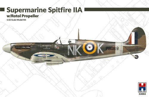 Przejdź do produktu HOBBY 2000 32002 - 1:32 Supermarine Spitfire IIA w/Rotol Propeller