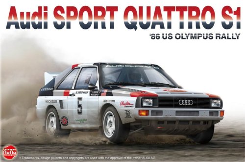 Przejdź do produktu NUNU 24023 - 1:24 Audi Sport Quatro S1 86 US Olympus Rally