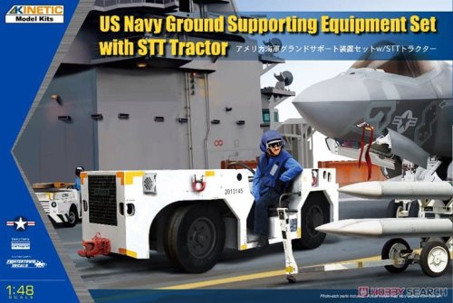 Przejdź do produktu KINETIC 48115 - 1:48 US Navy Ground Supporting Equipment Set with STT Tractor