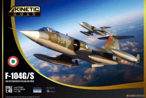 Przejdź do produktu KINETIC 48093 - 1:48 F-104G/S ASA/M Starfighter Italian Air Force