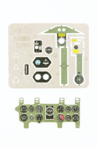 YAHU YMA3224 - 1:32 A6M2 (Mitsubishi Green) tablica przyrządów
