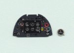 YAHU YMA4803 - 1:48 Spitfire Mk.Vb late tablica przyrządów