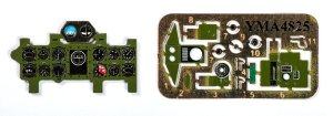 YAHU YMA4825 - 1:48 A6M2 Zero tablica przyrządów