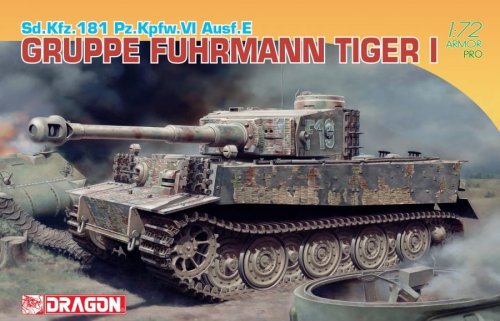 Przejdź do produktu DRAGON 7368 - 1:72 Sd.Kfz.181 Pz.Kpfw.VI Ausf.E Gruppe Fehrmann Tiger I
