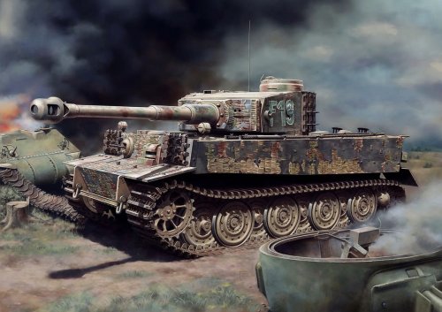 Przejdź do produktu DRAGON 6484 - 1:35 Pz.Kpfw.VI Ausf.E Gruppe Fehrmann Tiger I