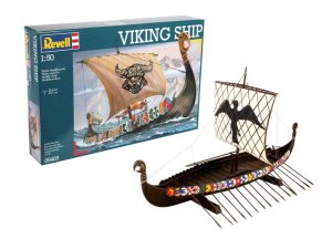 REVELL 65403 - 1:50 Viking Ship Model Set