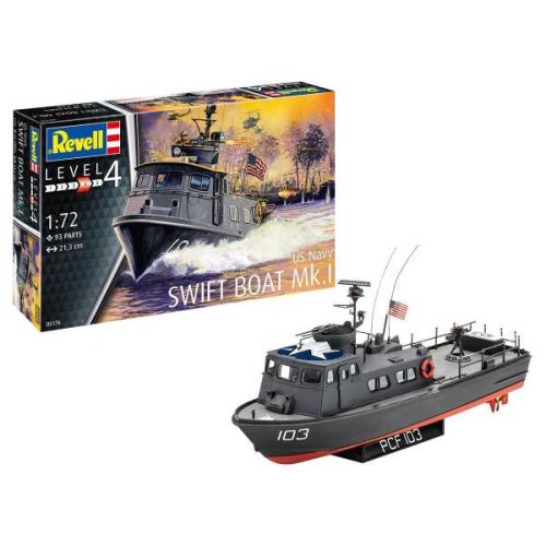Przejdź do produktu REVELL 65176 - 1:72 US Navy Swift Boat Mk.I Model Set