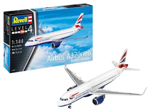 Przejdź do produktu REVELL 63840 - 1:144 Airbus A320 neo British Airways Model Set