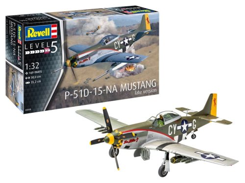 Przejdź do produktu REVELL 03838 - 1:32 P-51D-15-NA Mustang Late Version