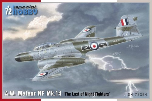 Przejdź do produktu SPECIAL HOBBY 72364 - 1:72 A.W. Meteor NF Mk.14 The Last of Night Fighters