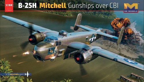 Przejdź do produktu HK Models 01E037 - 1:32 B-25H Mitchell Gunship Over CBI