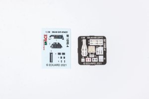 EDUARD 3DL48049 - 1:48 Bf 109E-4 - Space 3D Decals + PE