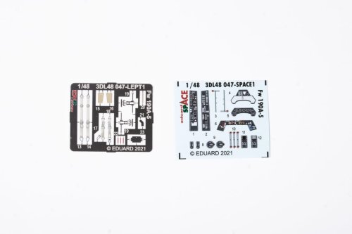 Przejdź do produktu EDUARD 3DL48047 - 1:48 Fw 190A-5 - Space 3D Decals + PE