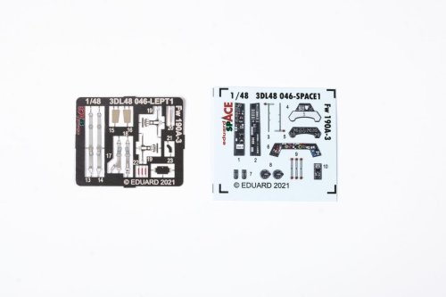 Przejdź do produktu EDUARD 3DL48046 - 1:48 Fw 190A-3 - Space 3D Decals + PE