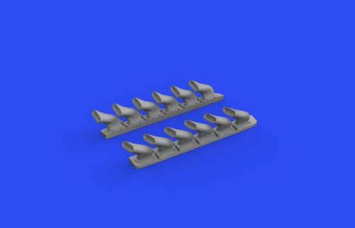 Przejdź do produktu EDUARD 648669 - 1:48 Spitfire Mk.V six-stacks exhausts fishtail