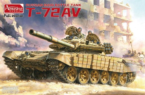 Przejdź do produktu AMUSING HOBBY 35A041 - 1:35 T-72AV with Full Interior