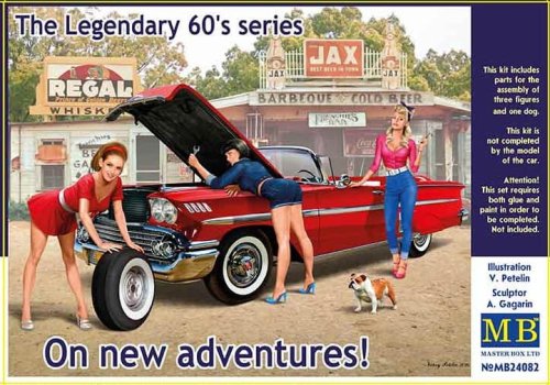 Przejdź do produktu MASTER BOX 24082 - 1:24 The Legendary 60 series. On new adventure