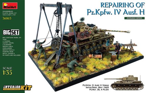 Przejdź do produktu MINIART 36063 - 1:35 Repairing of Pz.Kpfw Ausf.H Big Set