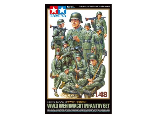Przejdź do produktu TAMIYA 32602 - 1:48 WWII Wehrmacht Infantry Set