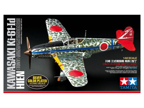 Przejdź do produktu TAMIYA 25424 - 1:48 Kawasaki Ki-61-Id Hien (Tony) Silver Color Plated (w/Camo Decals)