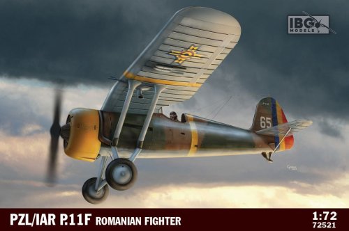 Przejdź do produktu IBG 72521 - 1:72 PZL / IAR P.11F Romanian Fighter
