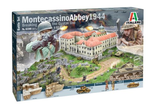 Przejdź do produktu ITALERI 6198 - 1:72 Monte Cassino Abbey 1944 Breaking the Gustav Line