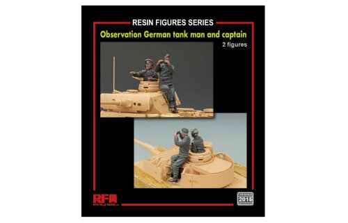 Przejdź do produktu RYE FIELD MODEL 2015 - 1:35 Observation German tank man and captain