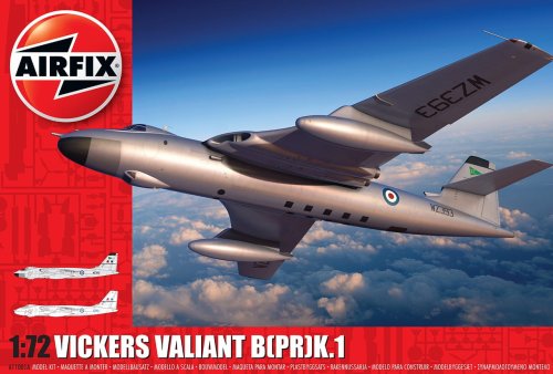 Przejdź do produktu AIRFIX 11001A - 1:72 Vickers Valiant B (PR)K1