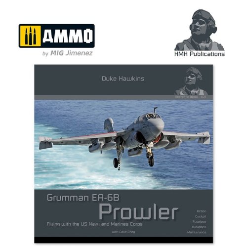 Przejdź do produktu HMH PUBLICATIONS DH021 - Aircraft in Detail: Grumman EA-6B Prowler
