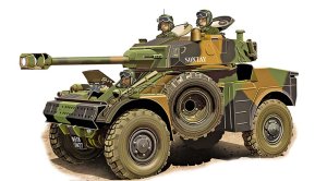 ACE 72456 - 1:72 AML-90 Light Armoured Car 4x4